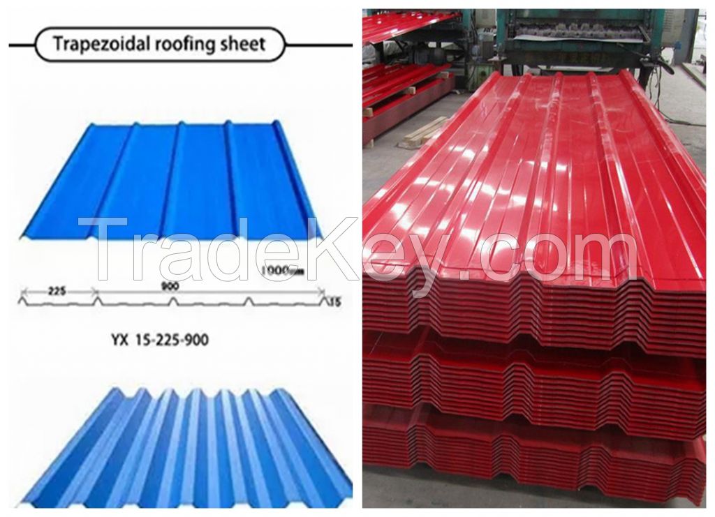 PPGI Corrugated rood sheet