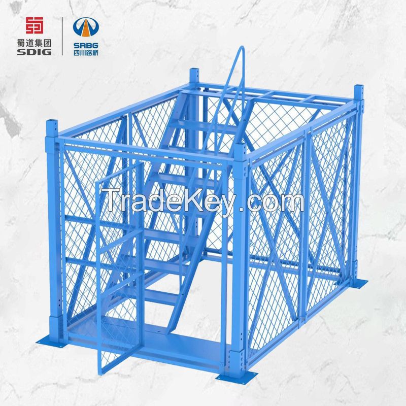 Construction safety ladder cage and supporting facilities, contact customer service for customization