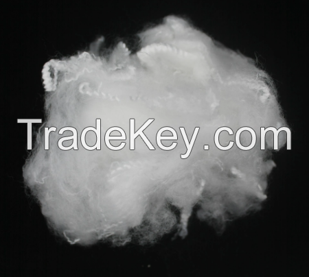 high quality soft 100% Polyester 4D*51mm Raw Low Melt Fiber Polyester Staple Fiber for Nonwoven