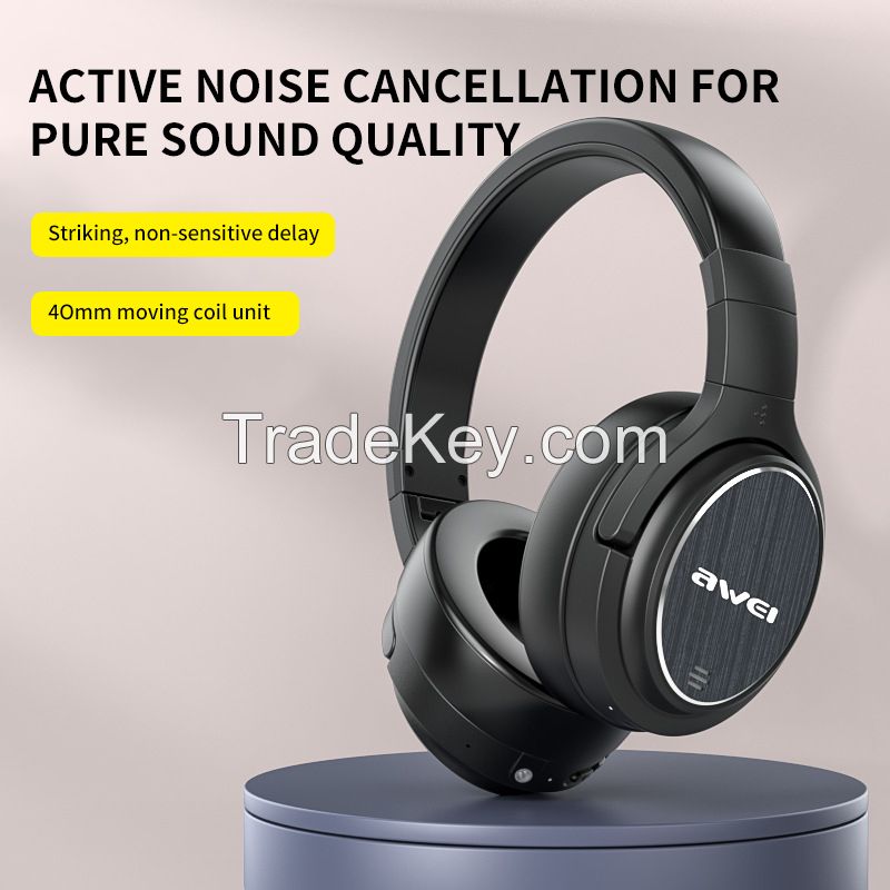 Active noise reduction, power display, call function, NFC function, voice control, support for music multipoint connection