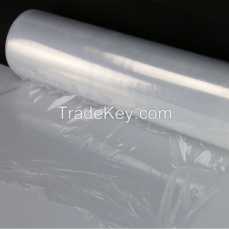 Machine PE wrapping film packaging film stretching film can be customized Width 50cm, weight 5kg, thickness 2.5-3s