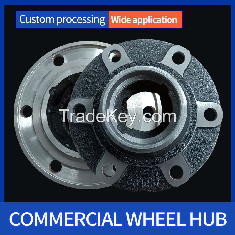 The automobile wheel hub supports the tire to cushion the external impact