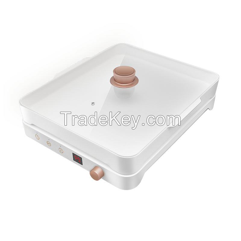 New induction hob with baking tray can be customized