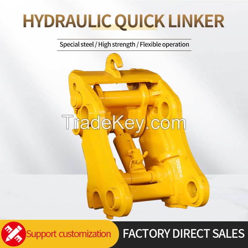 Manufacturer excavator quick coupling hydraulic cylinder quick coupling excavator quick change coupling high efficiency