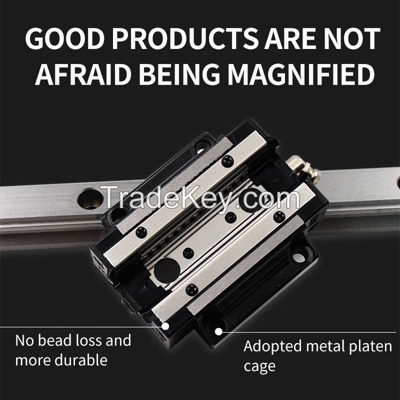 Linear guide slider MGNR5R-1000mm/MGWR9R-1000mm specifications, other specifications complete, support customization