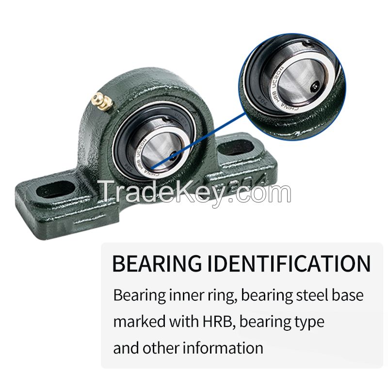 Factory direct salesï¼ŒOuter spherical belt seat bearing UKP204 vertical bearing support customization