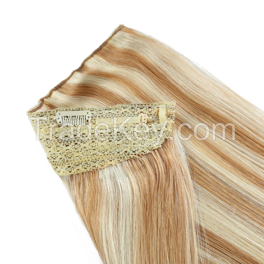 High Quality Halo Hair Extensions Wholesale Remy Human Hair