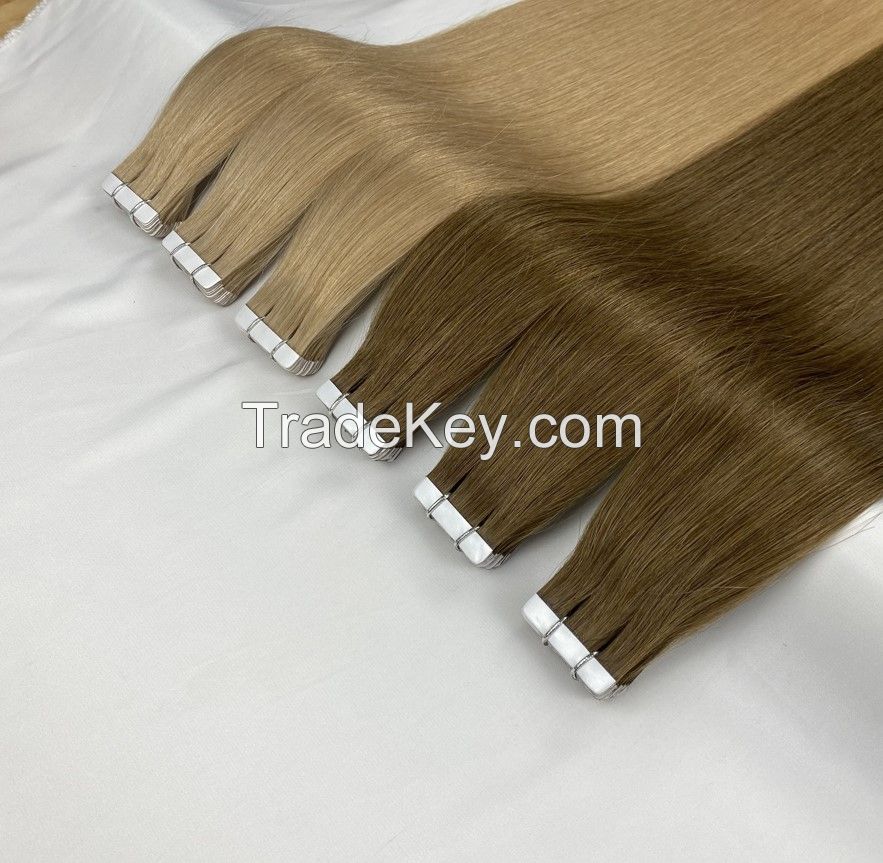 High Quality Tape Hair Extensions Wholesale Remy Human Hair