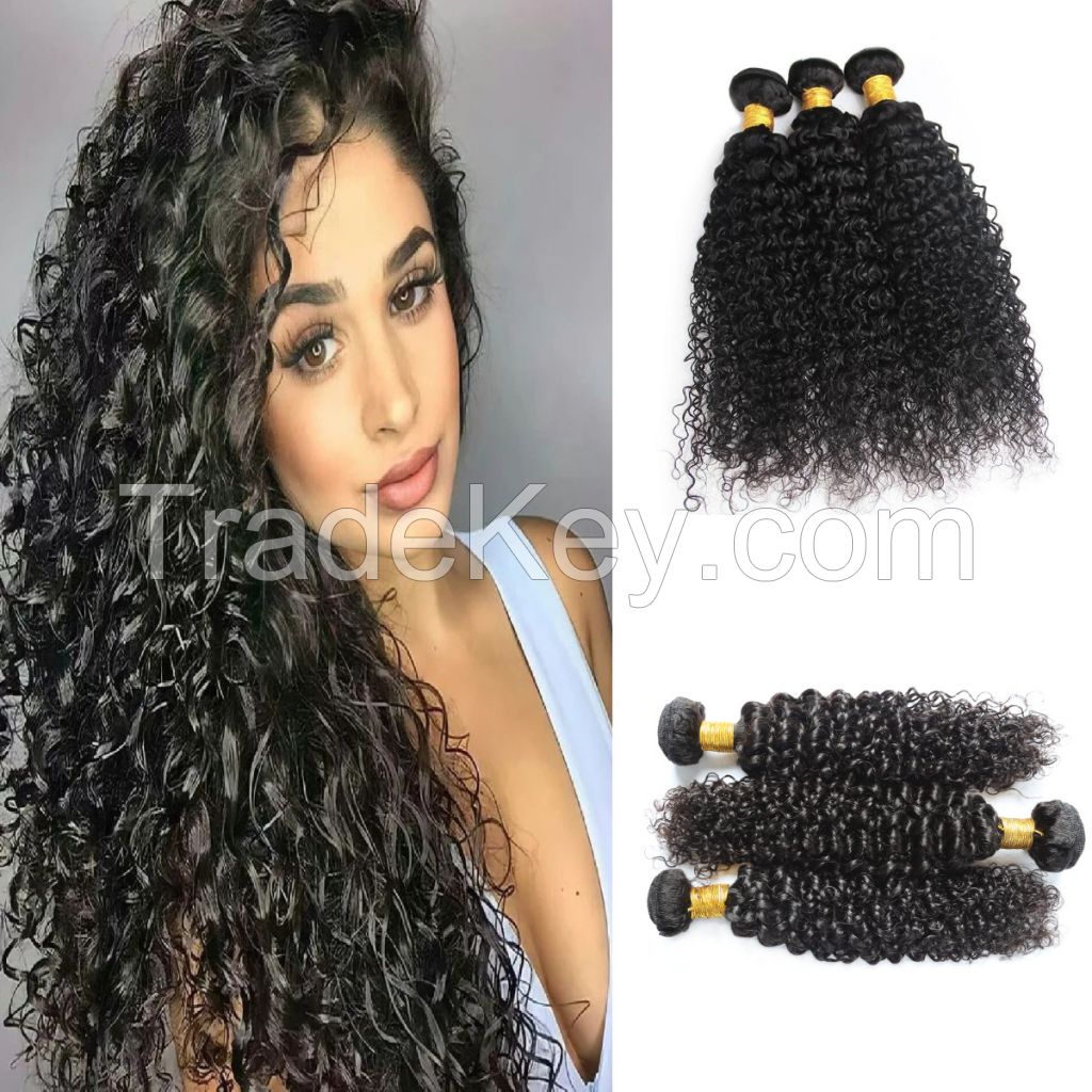 High quality virgin hair wholesale curly