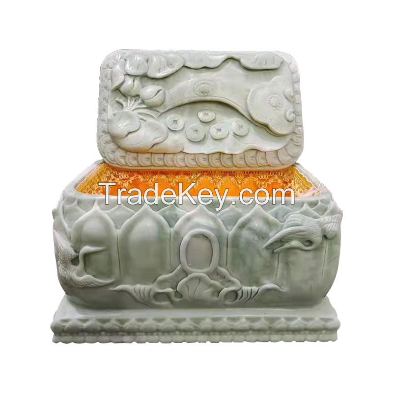 Natural jade custom birthday box