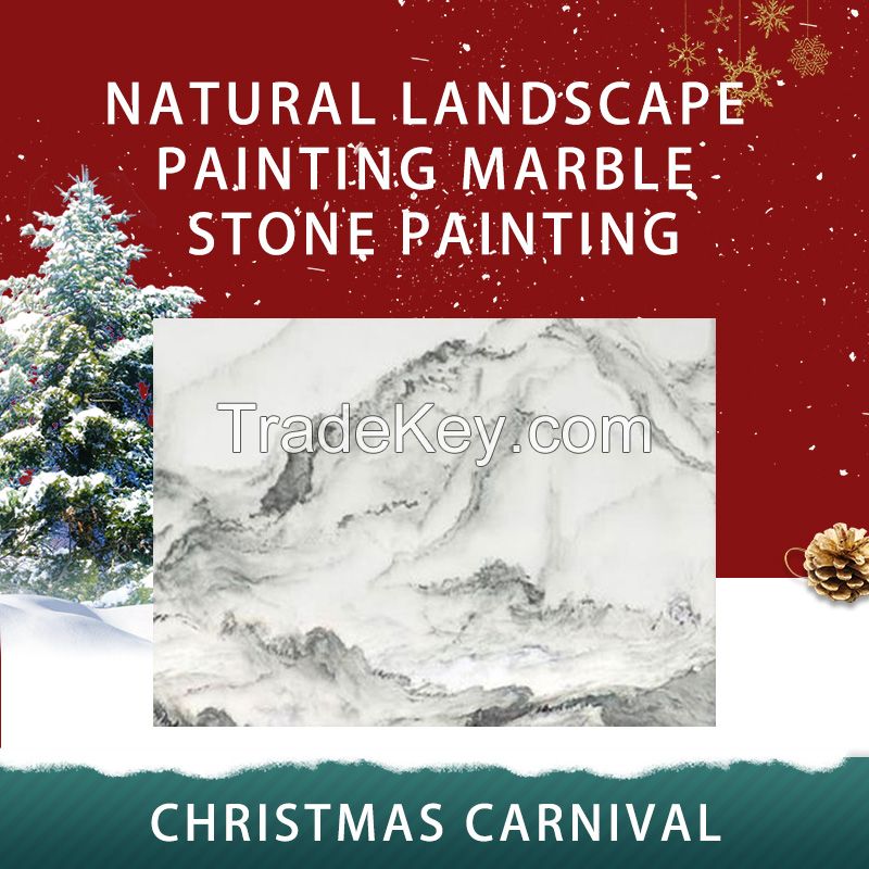 House building materials-Natural landscape painting marble (stone painting)