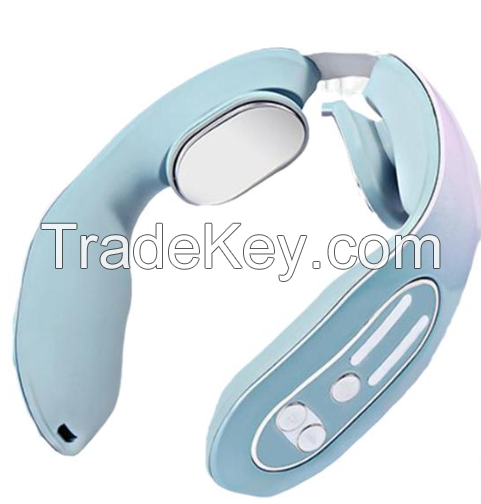 Electric neck massager for cervical physiotherapy