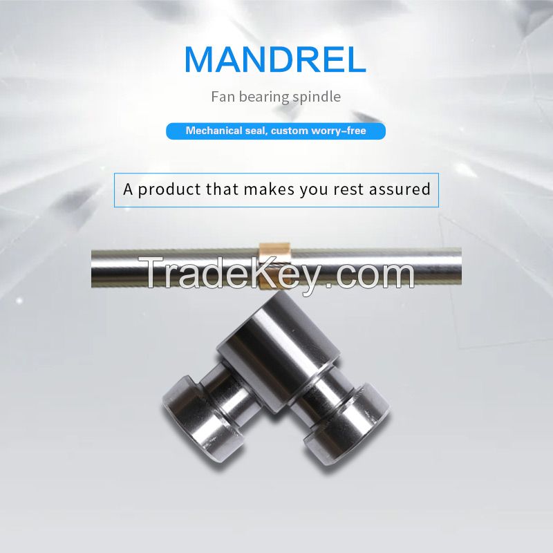 Mandrel, the core component of bearing box, used for fan bearing box, contact customer service customization