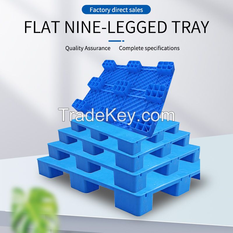 Flat nine-legged pallets are suitable for food/warehousing/logistics etc.