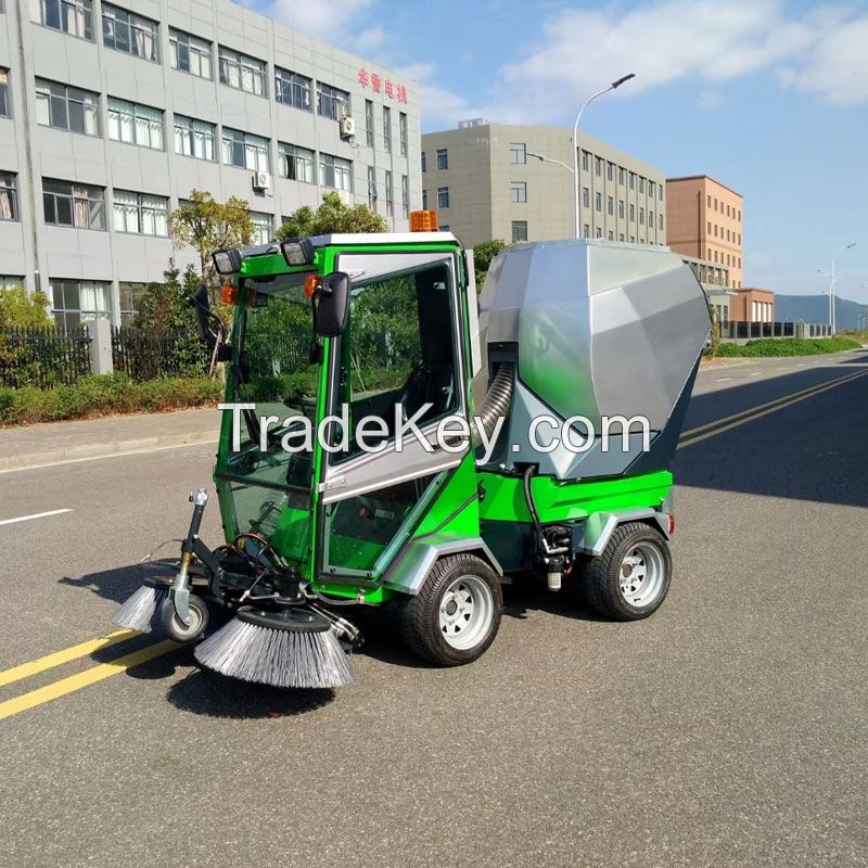 New Energy Outdoor Street Sweeping Machines Electric Road Cleaning Vehicles