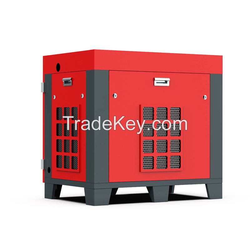 SOLLANT 7.5kw Variable Frequency 10HP Rotary Screw Air Compressor on Sale