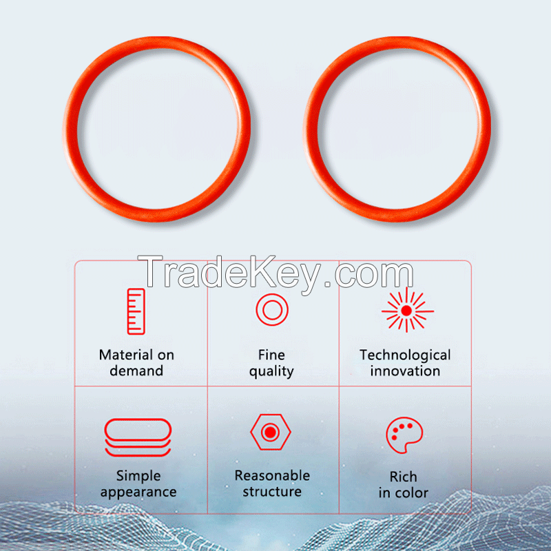 Rubber O-Ring, Custom Products, Please Contact Customer for Order