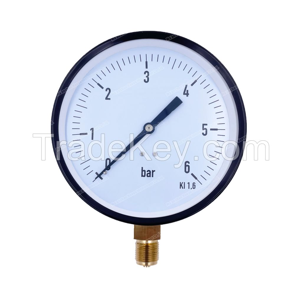 6 '' pneumatic and hydraulic pressure gauge