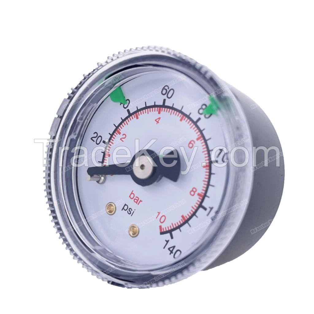 electroplated connector pressure gauge 