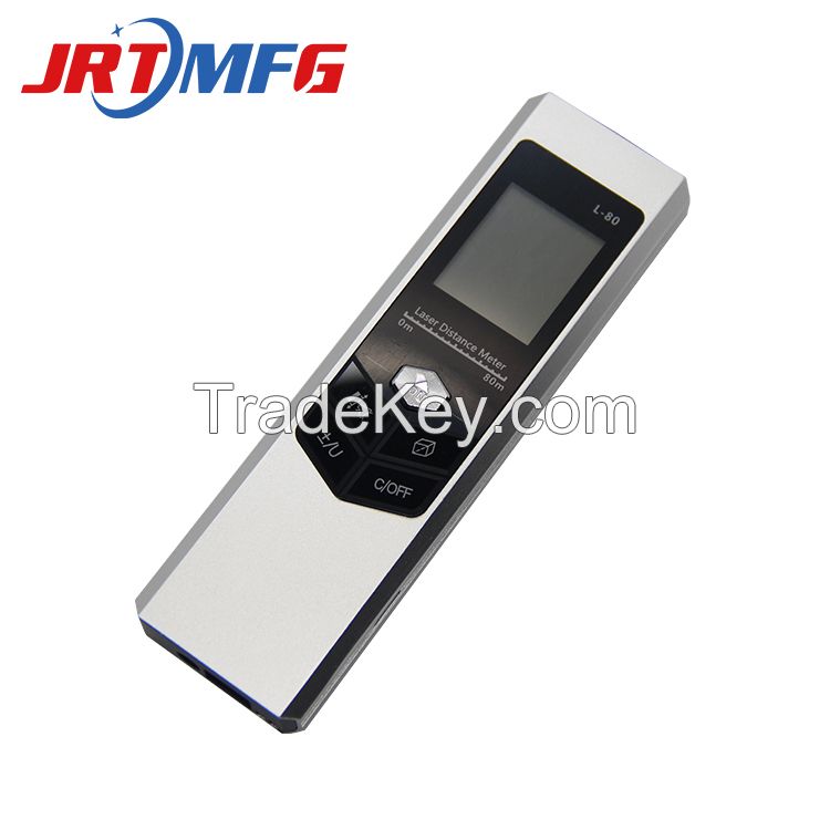 Micro laser high precision engineering installation measuring instrument electronic ruler measuring 0.03 ~ 60/80m bidirectional laser measuring tool [lithium battery direct charging] box /100 pieces