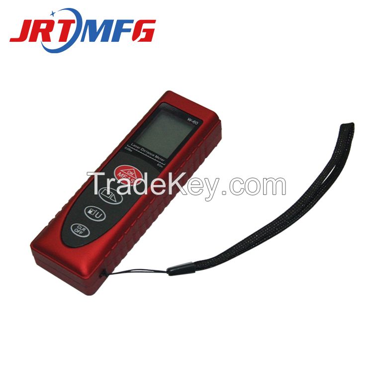 Handheld laser rangefinder rubber shell high precision infrared measuring room meter measuring instrument 0.05~40/60/80m make use of dry accumulator