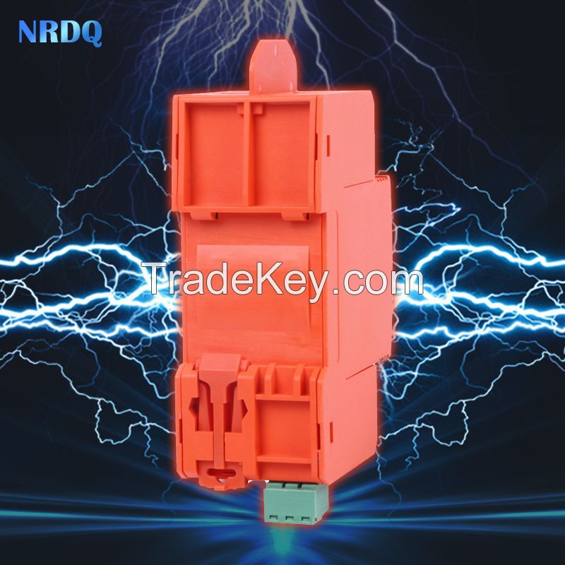  NRDQ Customized surge arrester photovoltaic arrester three-phase power switch nrm-40 photovoltaic power arrester