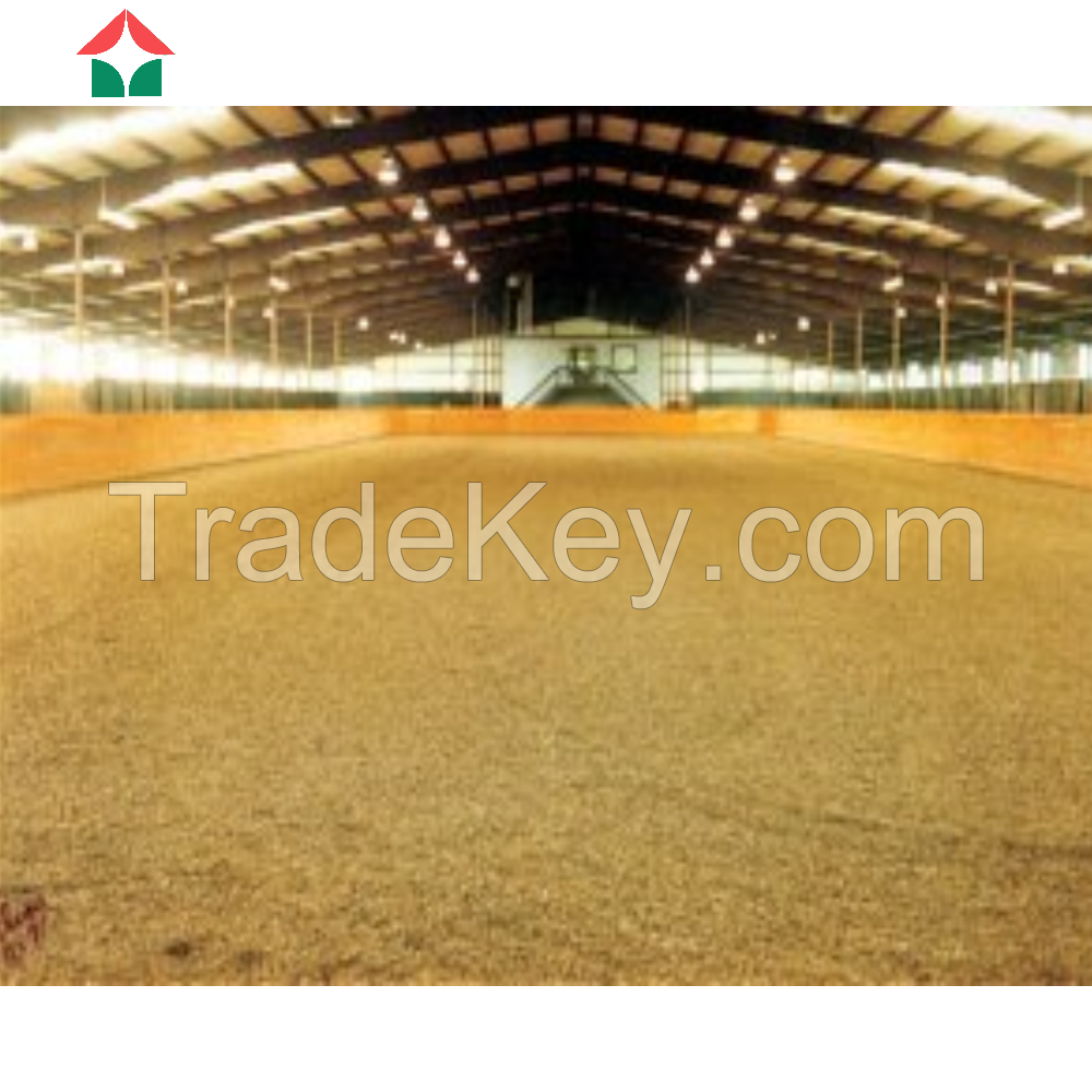 Steel Frame Horse Stable Prefabricated Steel Structure Building Indoor Horse Riding Arena for Sale