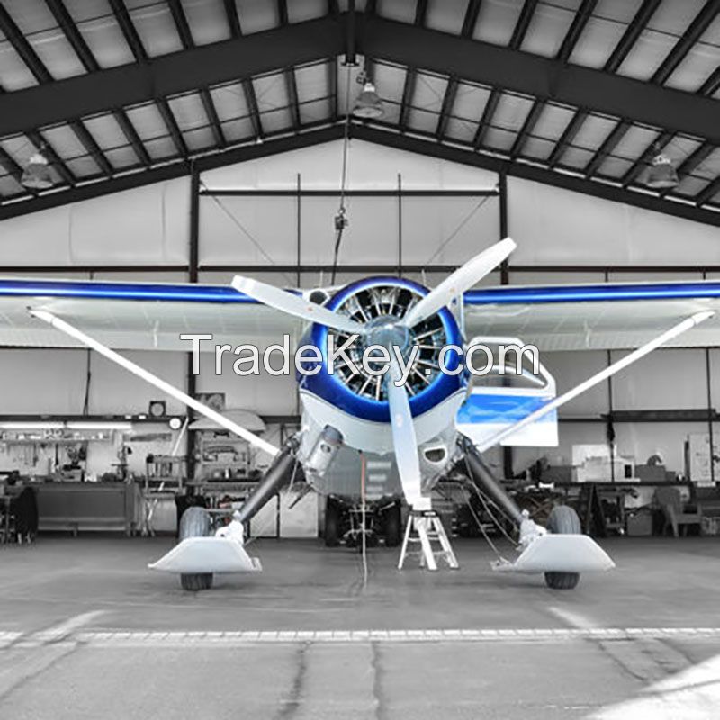 Construction Design Portable Prefabricated Steel Structure Aircraft Hangar