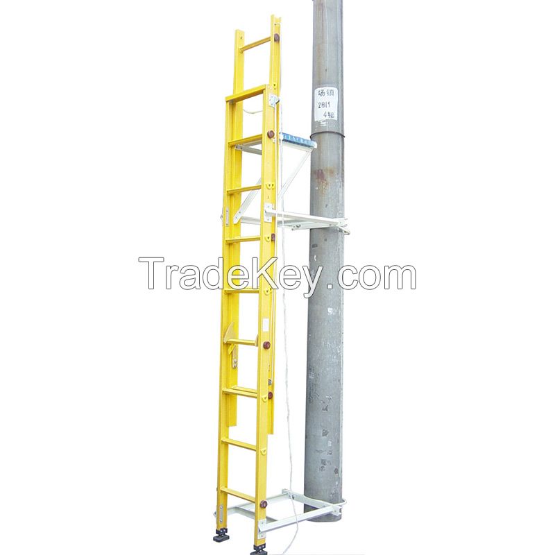 QYE Slot type insulated telescopic single ladder