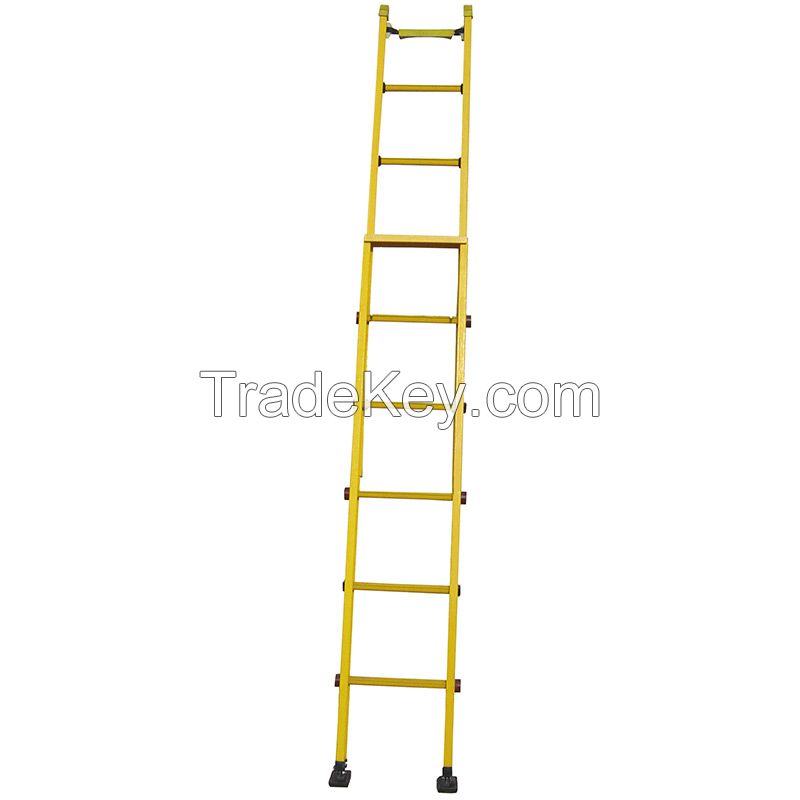 QYE Slot type insulated telescopic single ladder