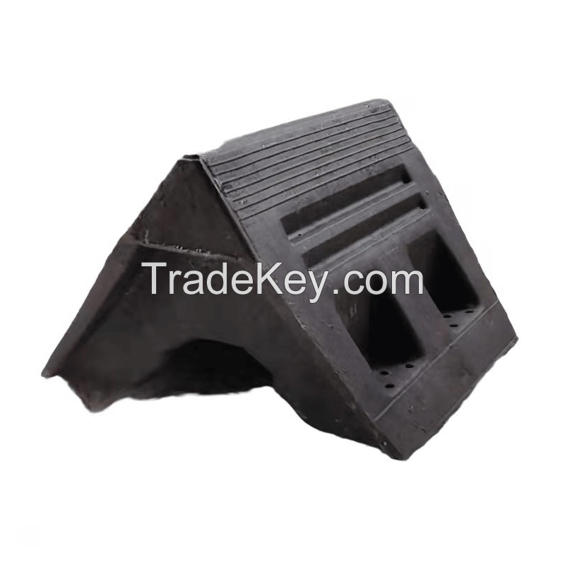  Iron plastic triangular block