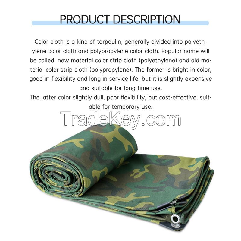 High Quality PVC coated 100% polyester oxford fabric Rainproof camouflage cloth