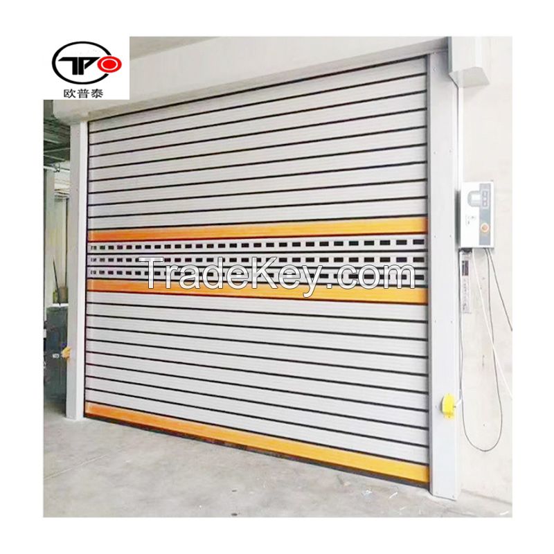 Roller type hard, fast rolling shutter door, customized products