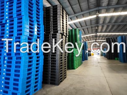 Plastic logistics pallet for forlift jack from manufacturer factory 0.8m 1m 1.1m 1.2m 1.4m
