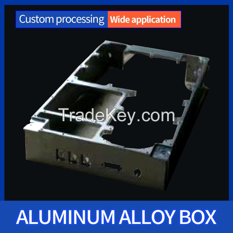   Aluminum alloy box, used to install all kinds of structural parts and other accessories, factory customized, please contact customer service for details