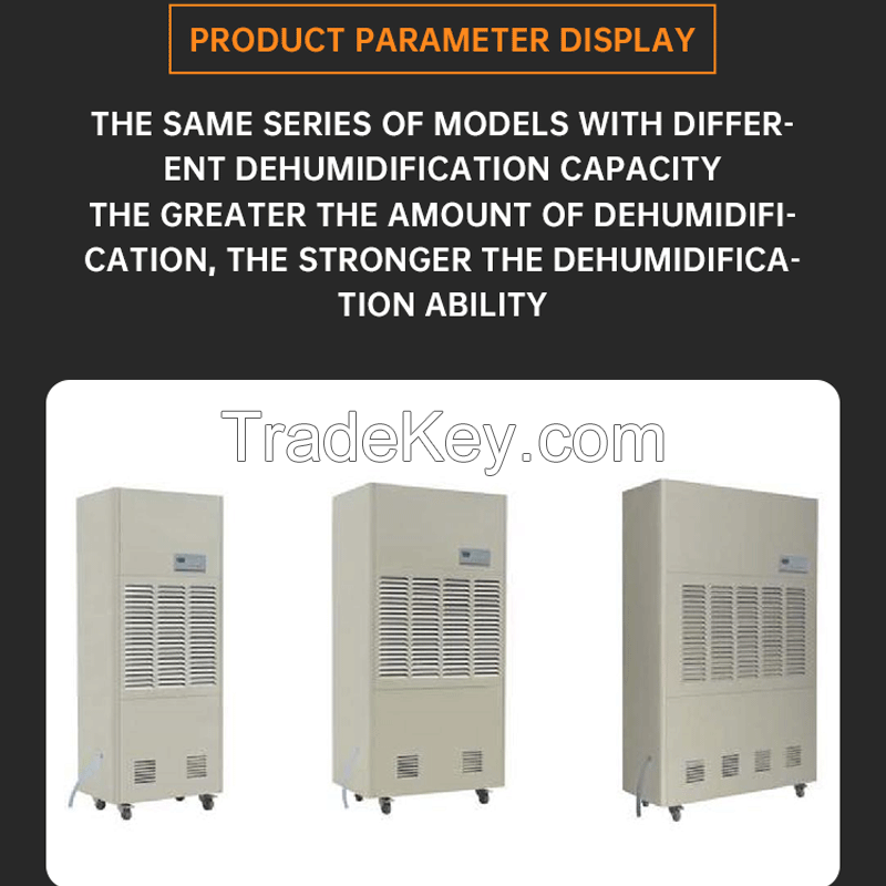 Industrial dehumidifier international brand compressor super strong overall structure