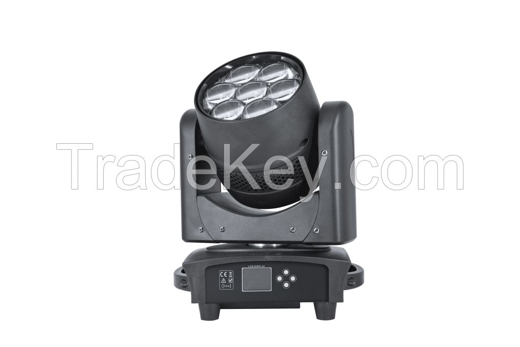 Mini 7x40W RGBW LED Wash Moving Head Light