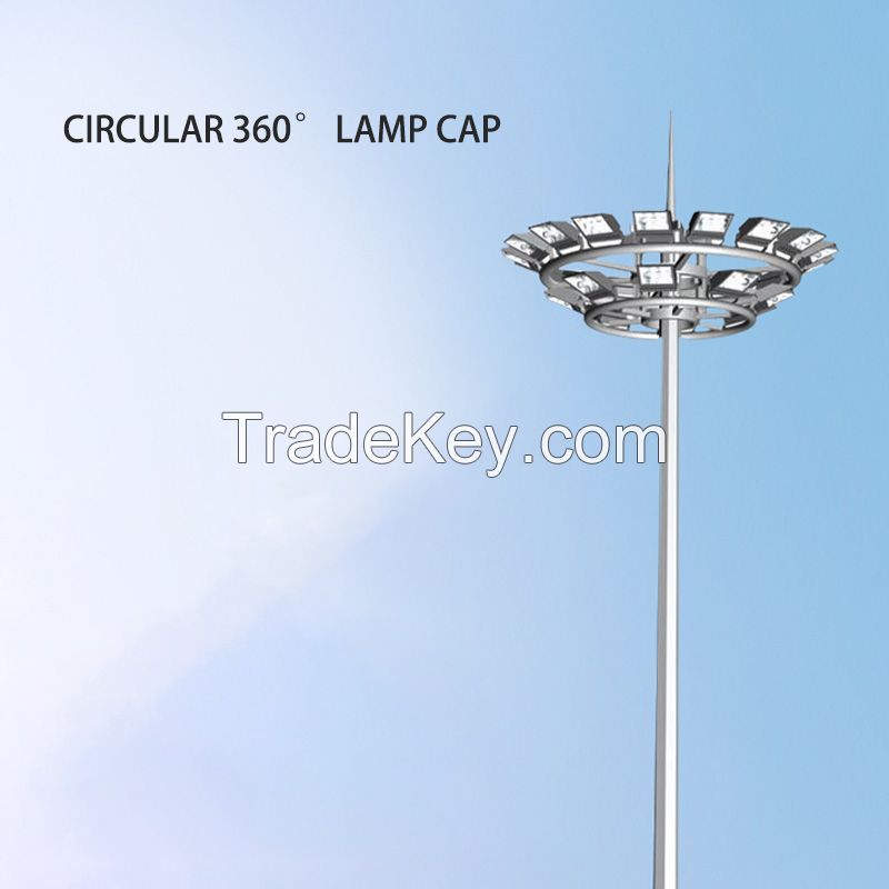 15m high pole lamp, the number of lamps is optional, support customization, if necessary, please contact customer service consultation