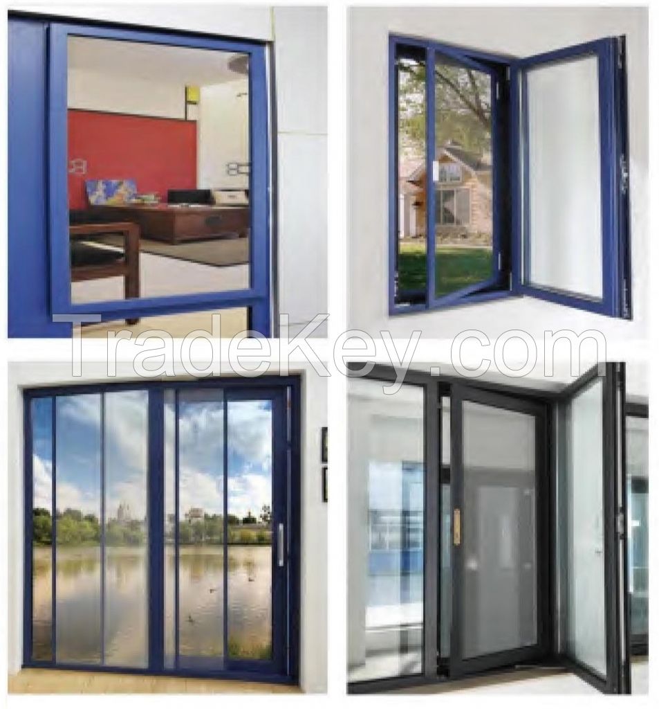 Aluminium doors and windows