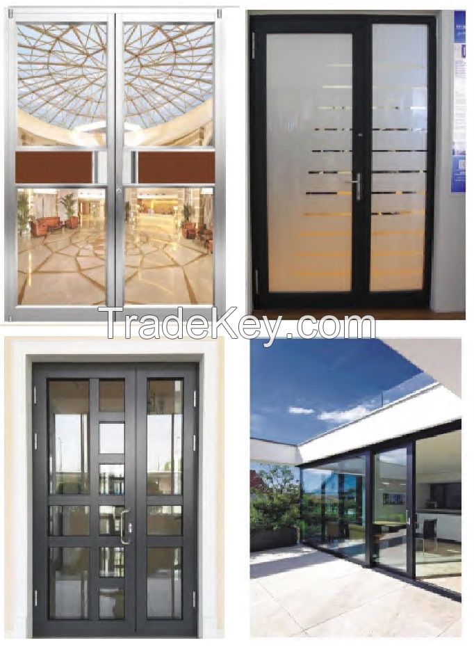 Aluminium doors and windows