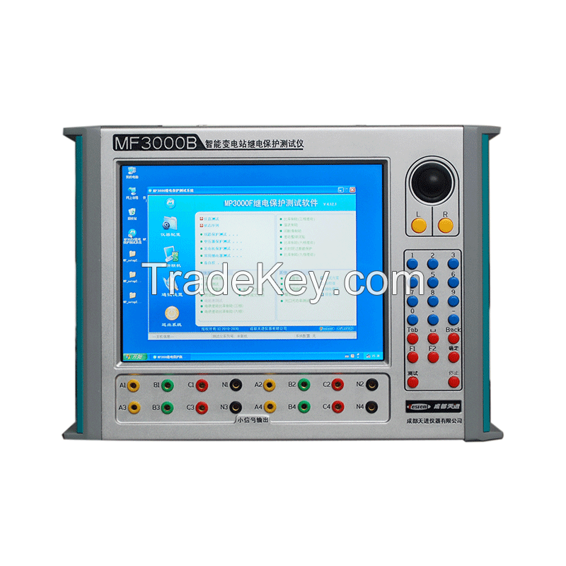  Tesient Instrument mf3000b optical 2 digital relay protection tester