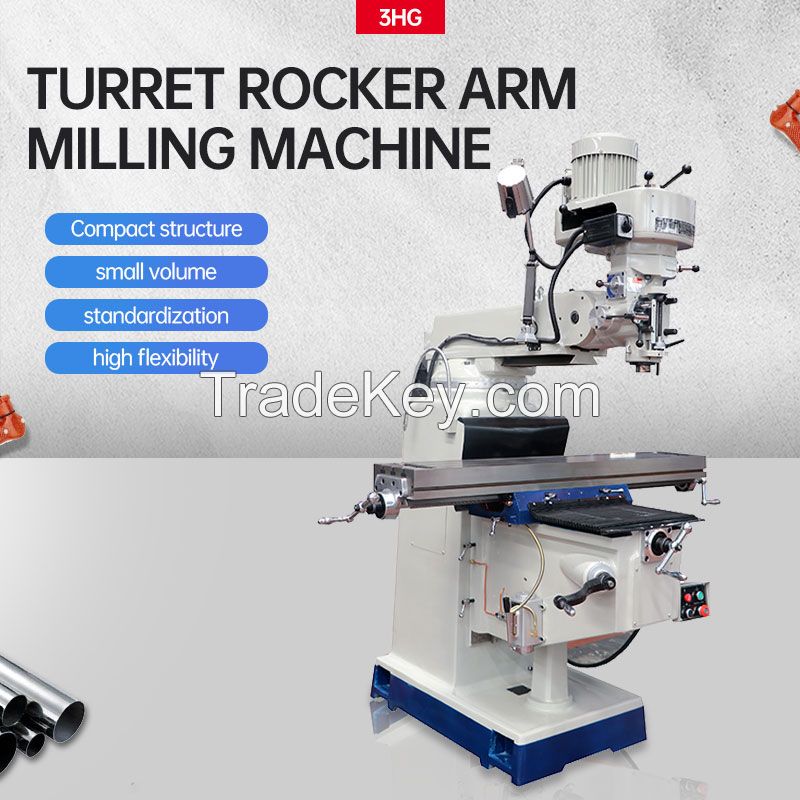  Turret rocker milling machine 3HG with small volume and high flexibility