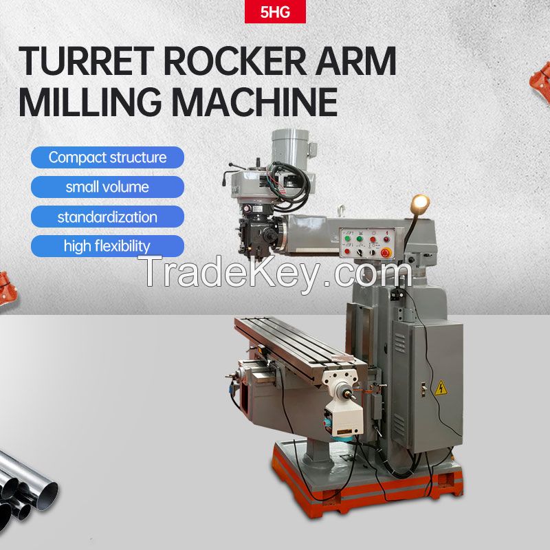 Turret rocker milling machine 5HG the workbench can move along x, Y, Z axis Jinrun's product