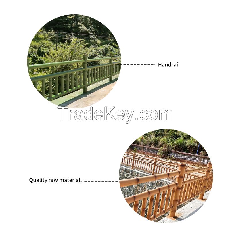 Imitation bamboo railings, support custom, price for reference only