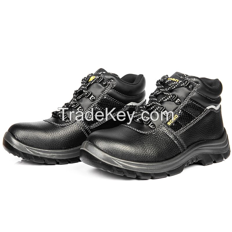 Anti-smashing steel toe safety shoes.Smash-proof and stab-proof insulation