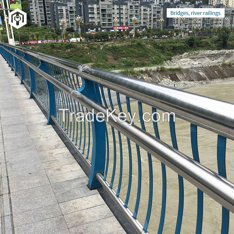 All kinds of bridge railings, customized according to demand, contact customer service for details