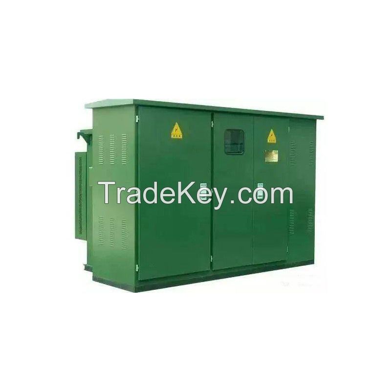 prefabricated substation european box type substation power transformer substation