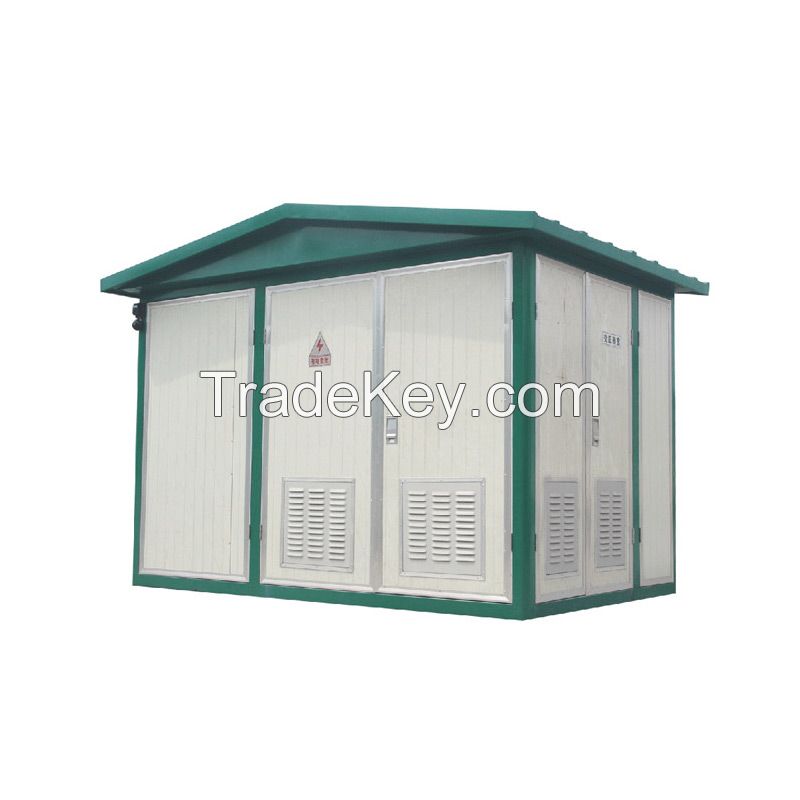 prefabricated substation european box type substation power transformer substation