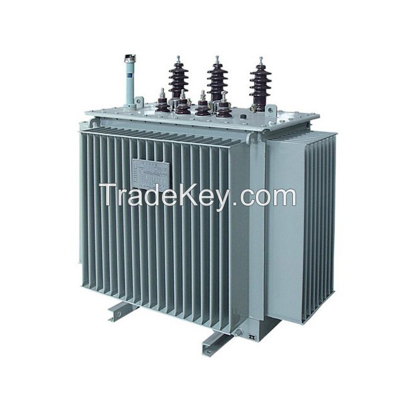  Three Phase Oil Immersed Electrical Power Distribution Copper Winding Transformer
