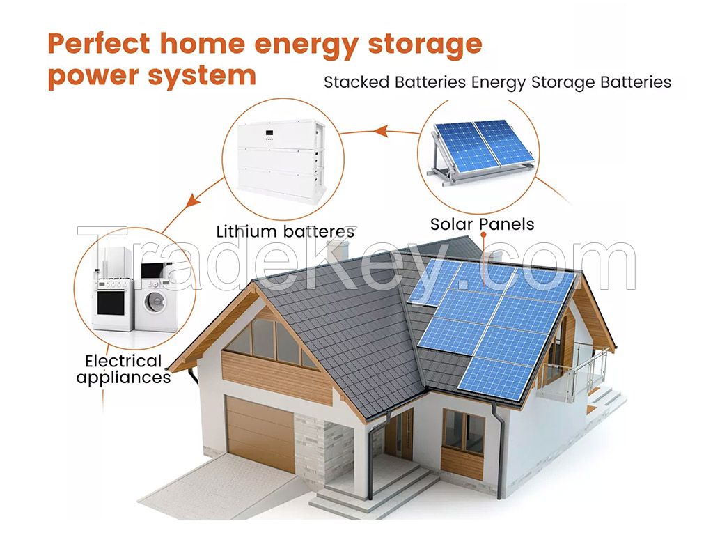 stacked energy storage system 5KW, 10KW, for household